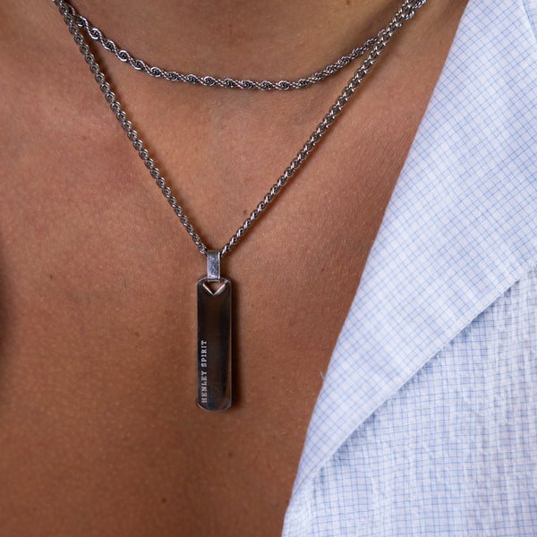 Silver Totem Pendant