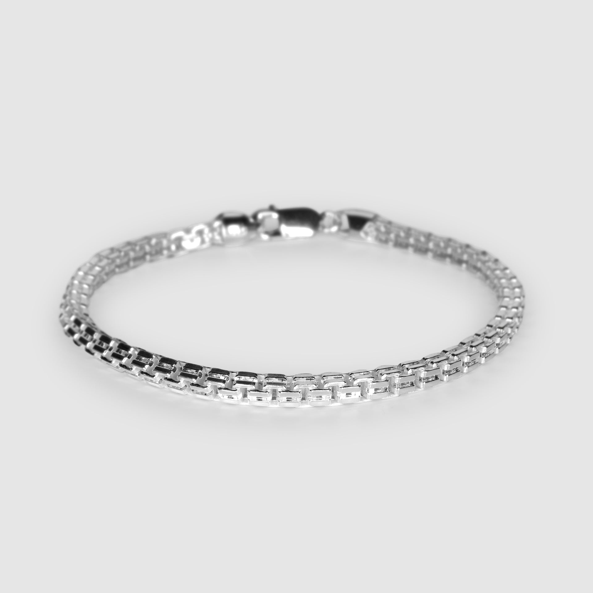 Silver Cage Bracelet