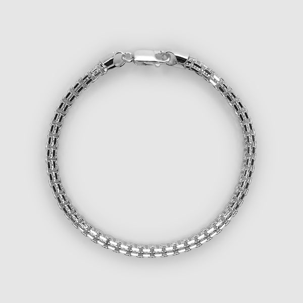 Silver Cage Bracelet