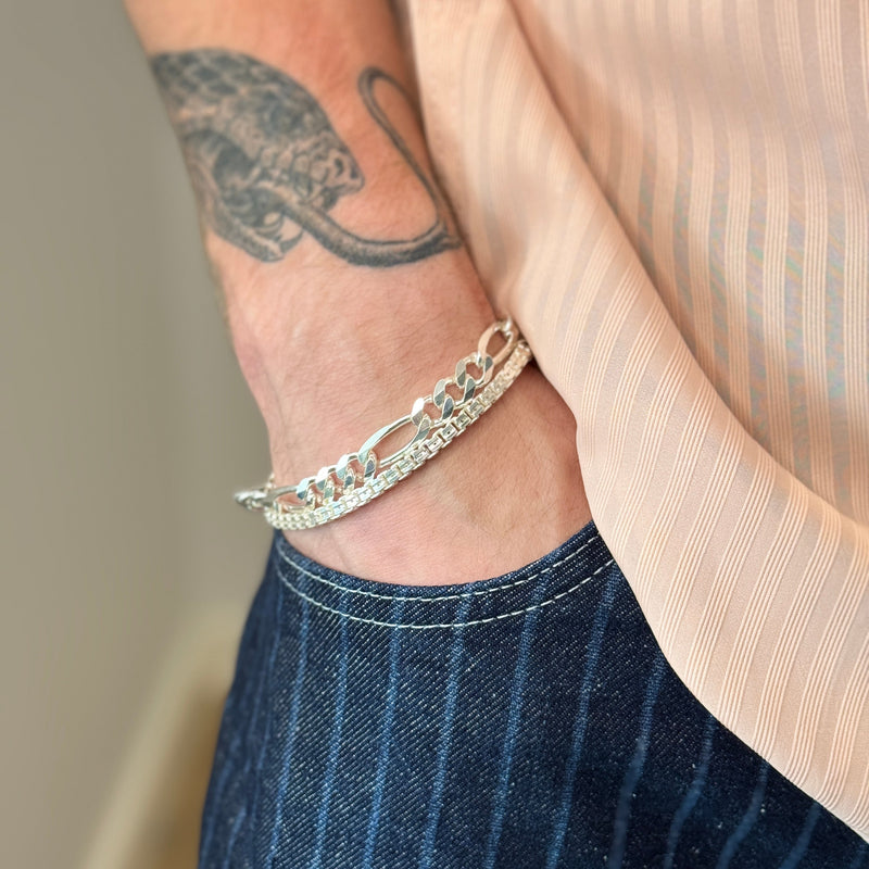 Silver Cage Bracelet