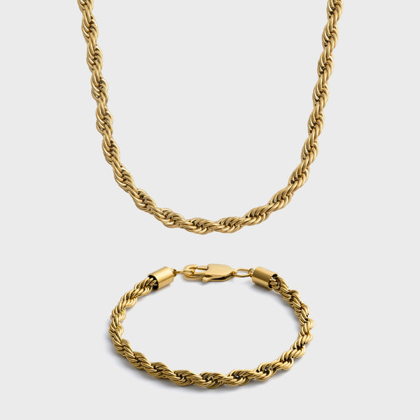 5mm Gold Rope Gift Set