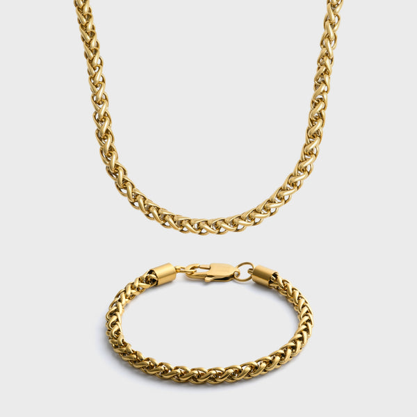 5mm Gold Wheat Gift Set