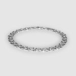 Silver 6mm Byzantine Bracelet