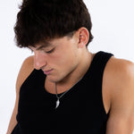 Silver Angel Wing Pendant