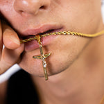Gold Crucifix Pendant