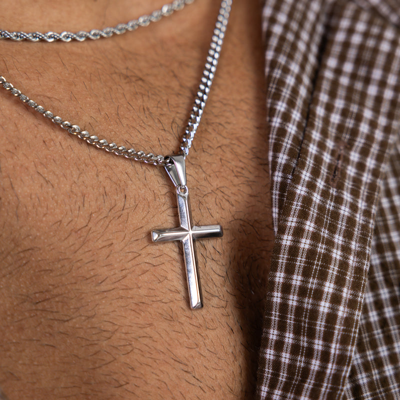 Silver Cross Pendant