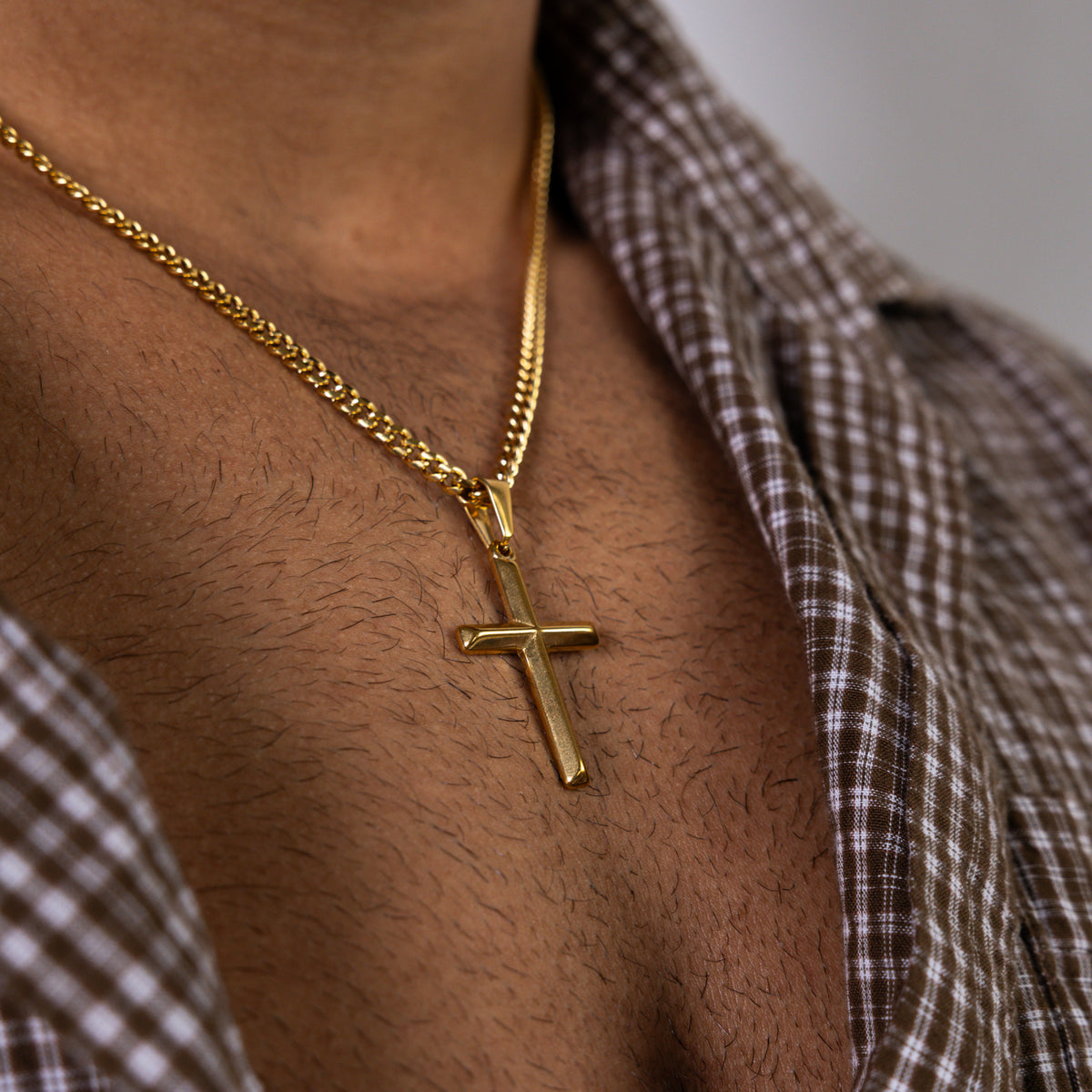 Gold Cross Pendant