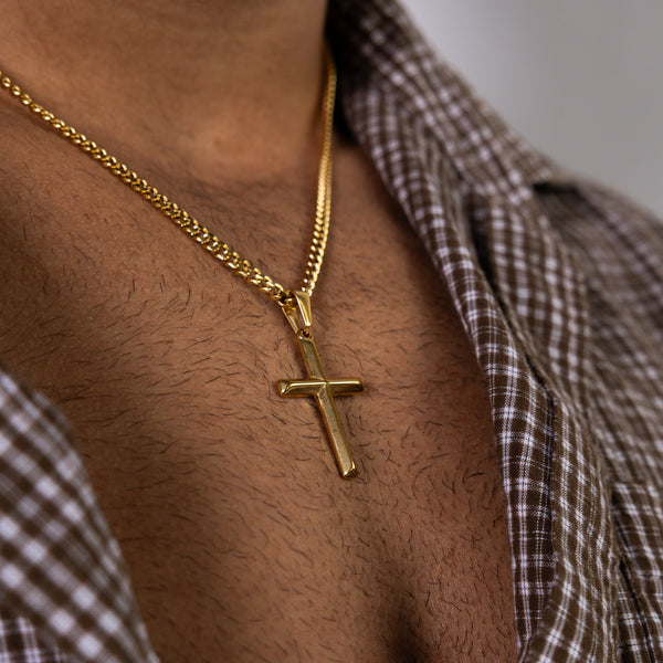 Gold Cross Pendant