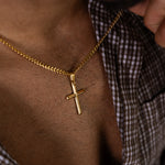 Gold Cross Pendant
