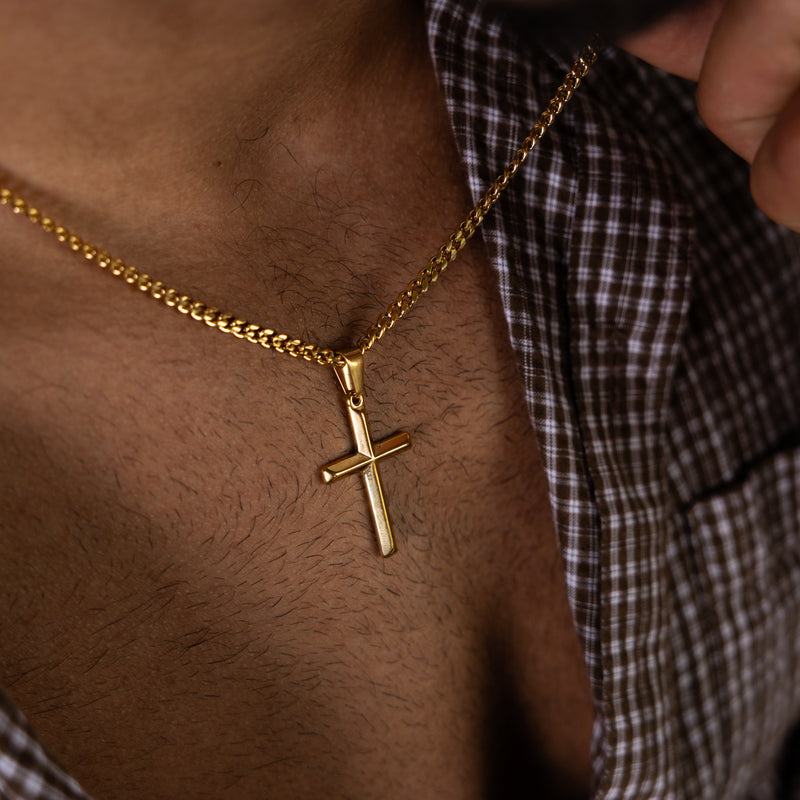Gold Cross Pendant
