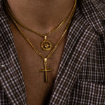 Gold Cross Pendant