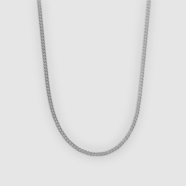 Silver Classic Curb Chain 2.4mm