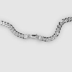 Silver Curb Chain 7.5mm
