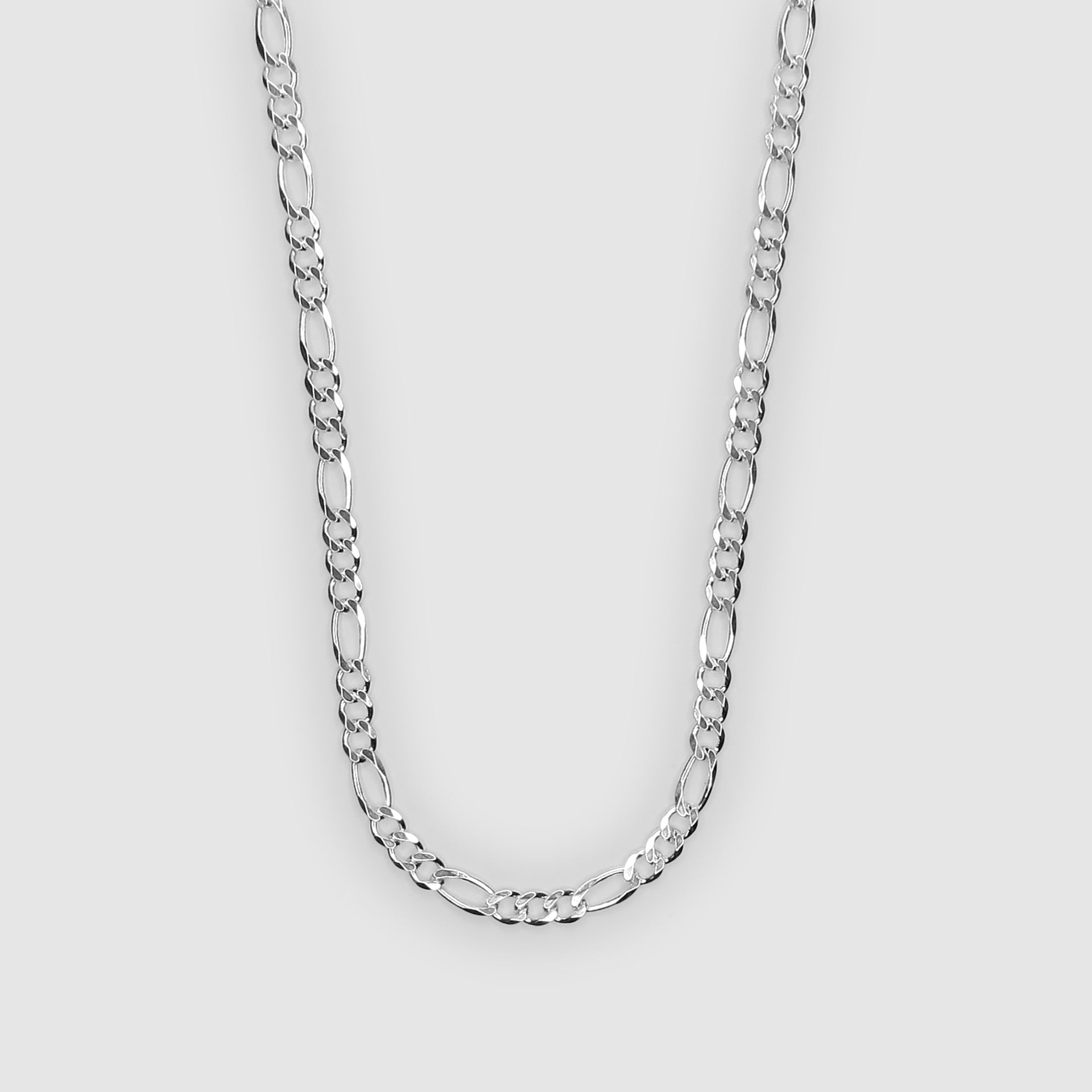 Silver Figaro Chain