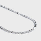 5mm Silver Figaro Chain