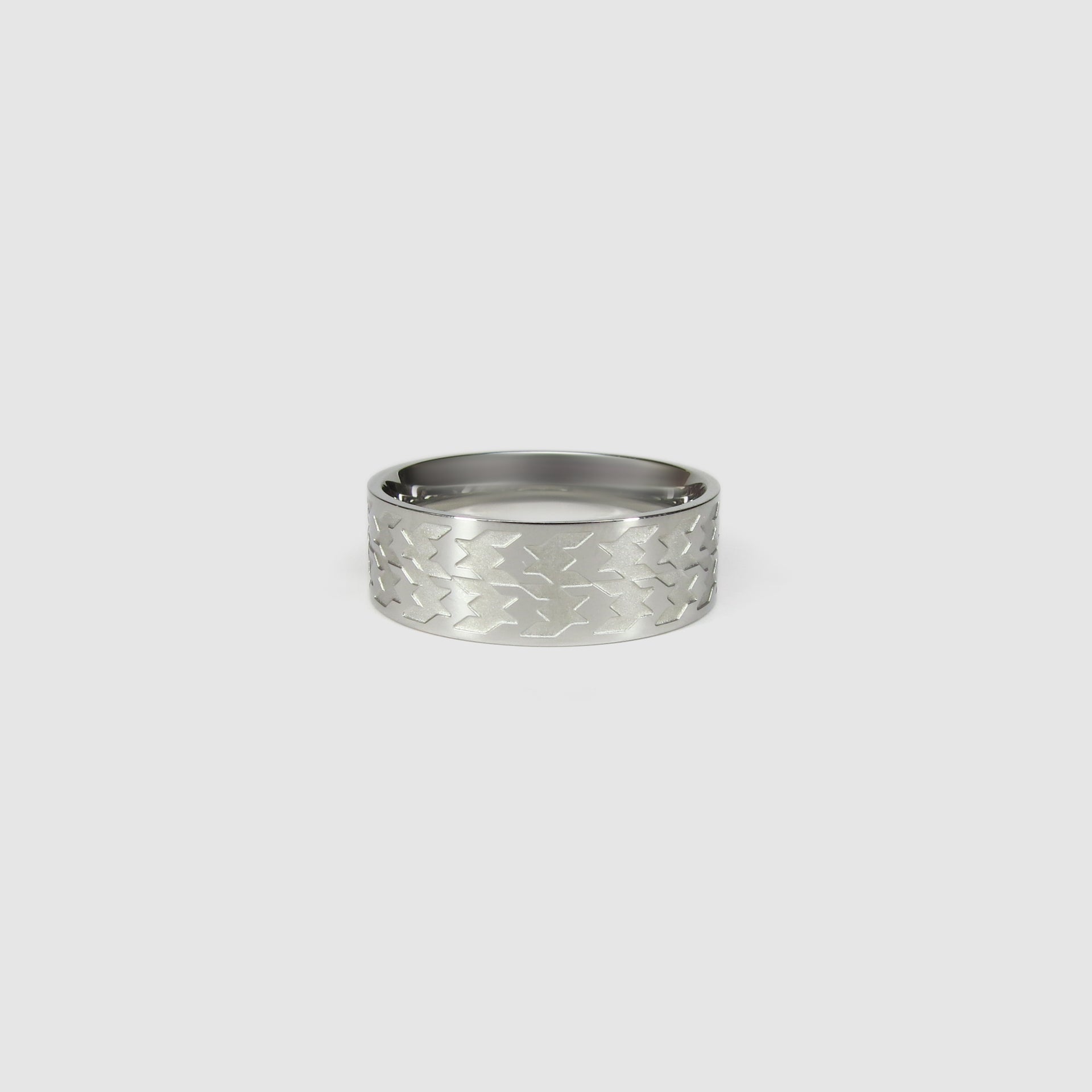 Houndstooth Textured Ring