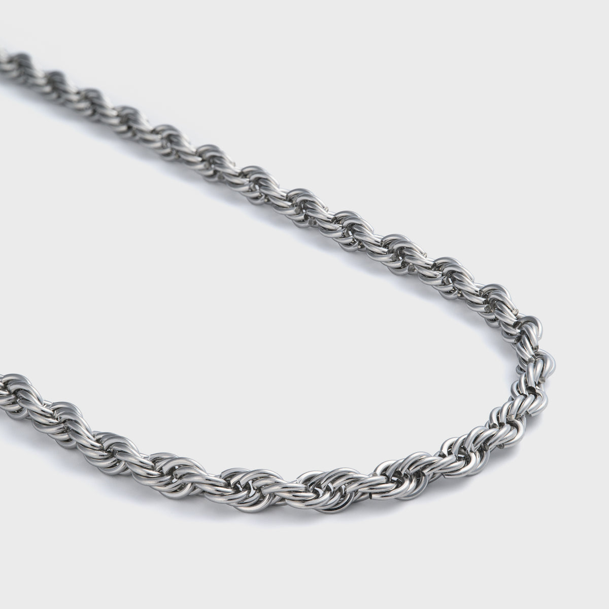5mm Silver Rope Chain