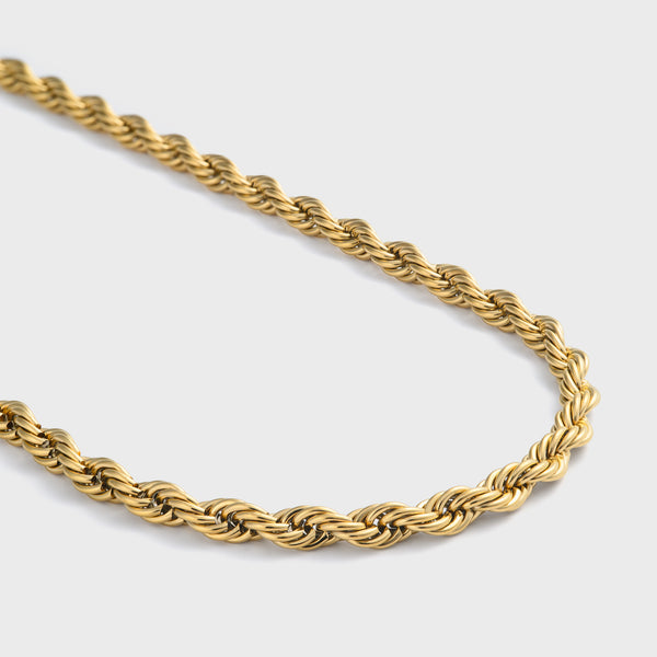 5mm Gold Rope Chain