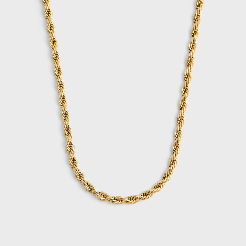 5mm Gold Rope Chain