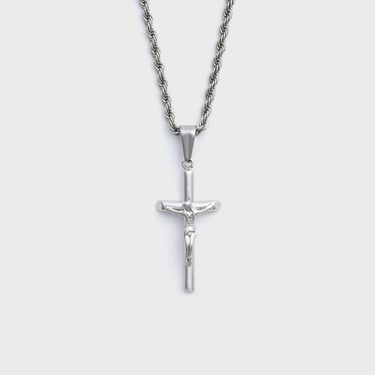 Silver Crucifix Pendant