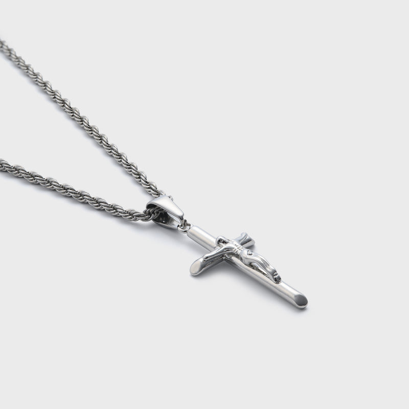 Silver Crucifix Pendant
