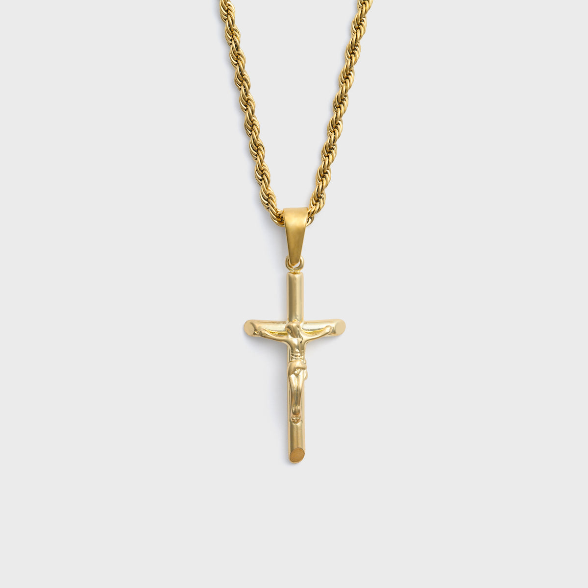 Gold Crucifix Pendant