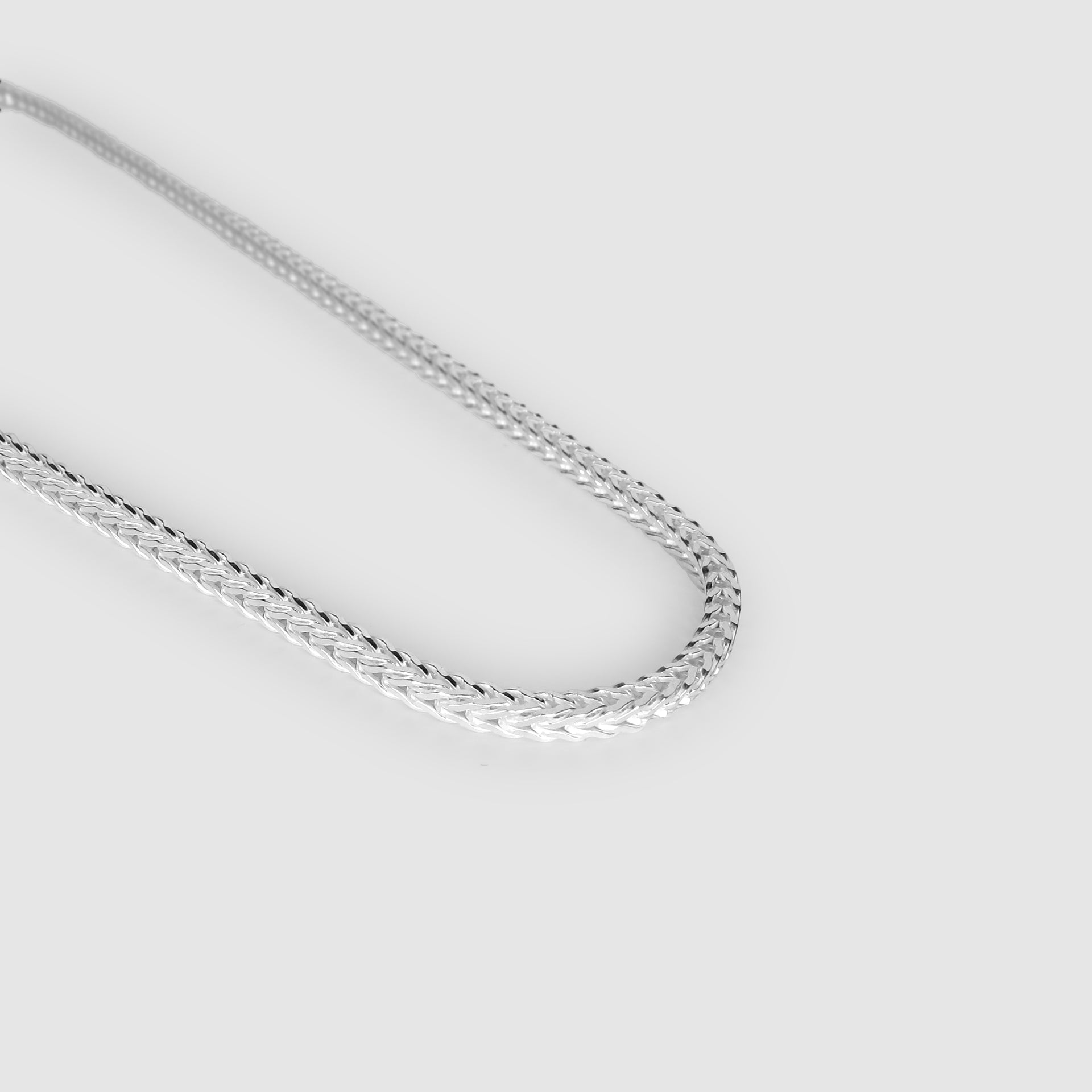 Silver Heavyweight Foxtail Chain