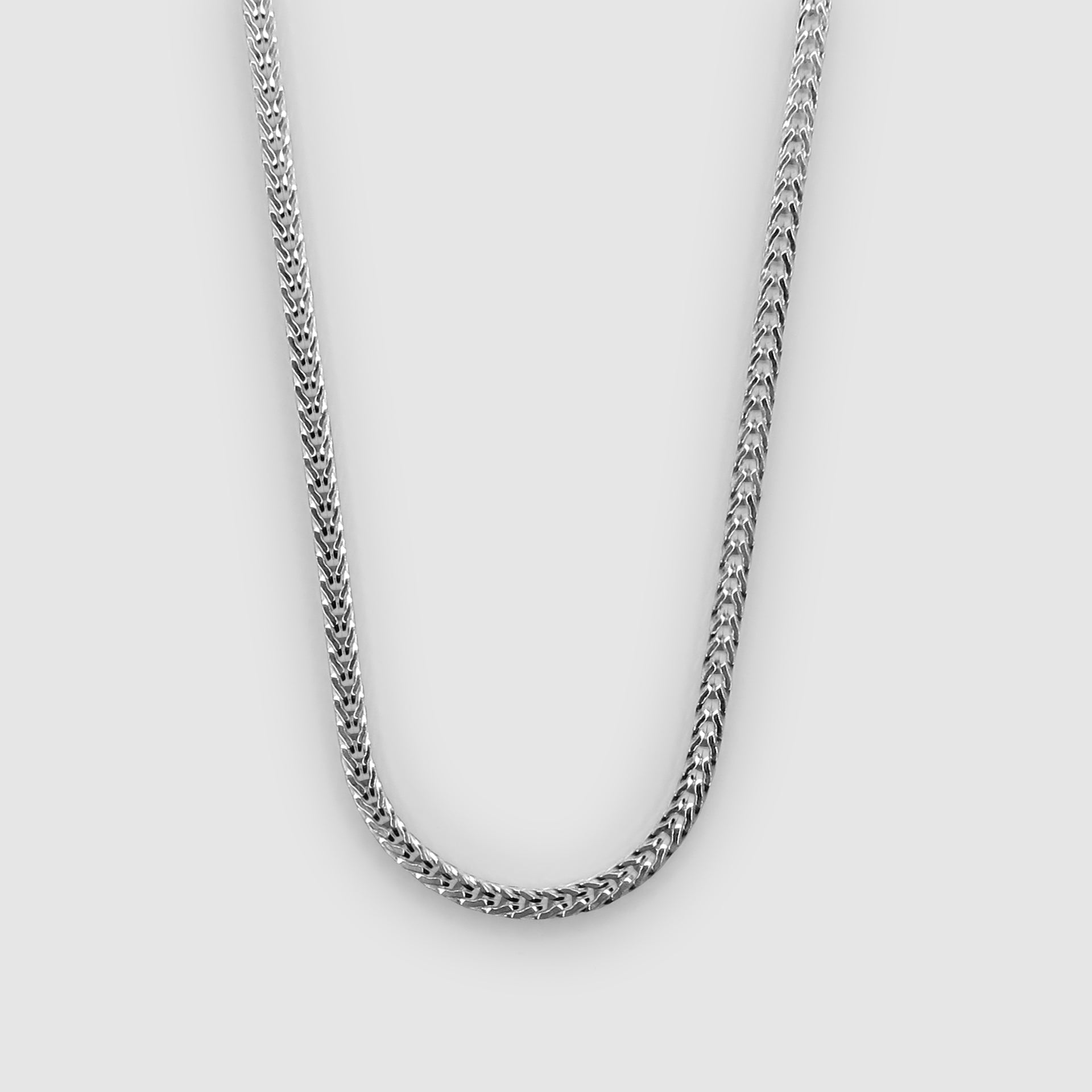 Silver Heavyweight Foxtail Chain