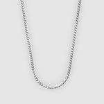 Silver Curb Chain 3mm