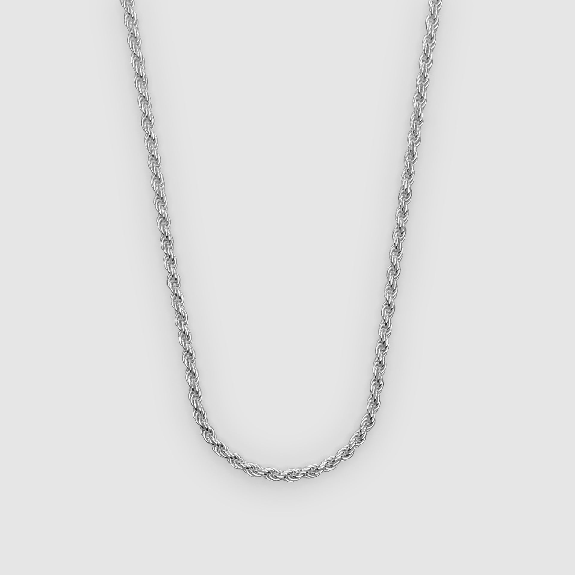 Silver 3.5mm Rope Chain