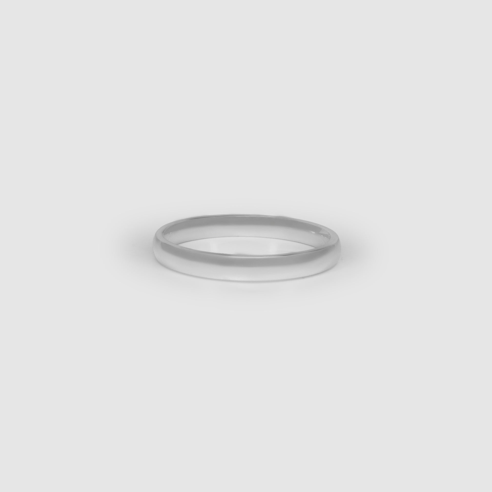 Silver Slim Band Ring