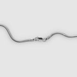 Silver Snake Necklace
