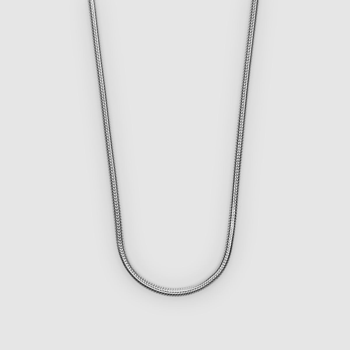 Silver Snake Necklace