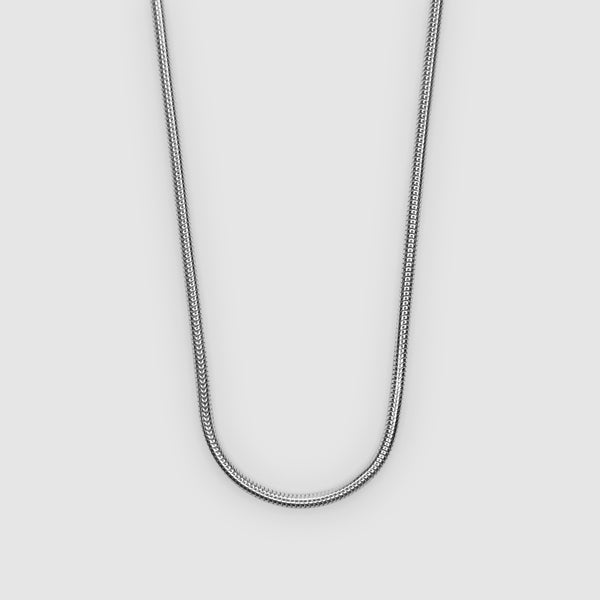 Silver Snake Necklace
