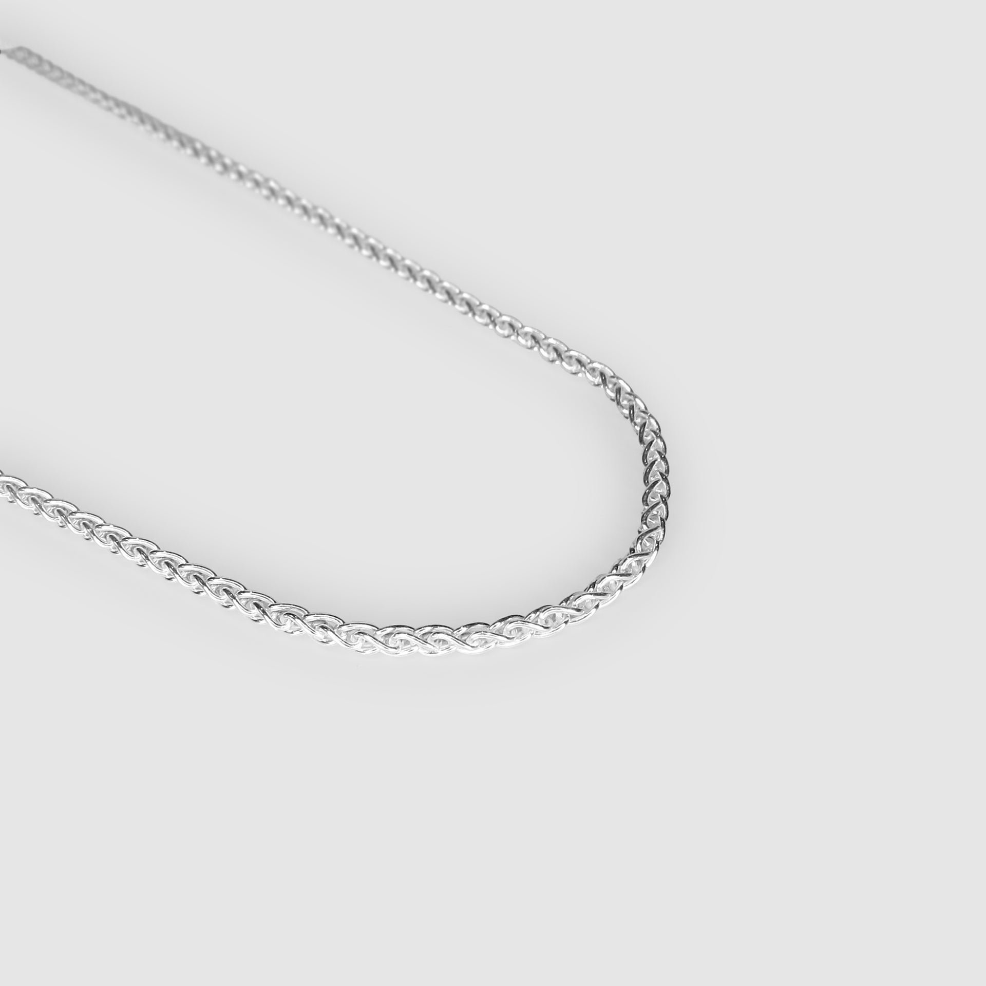 Silver Spiga Chain