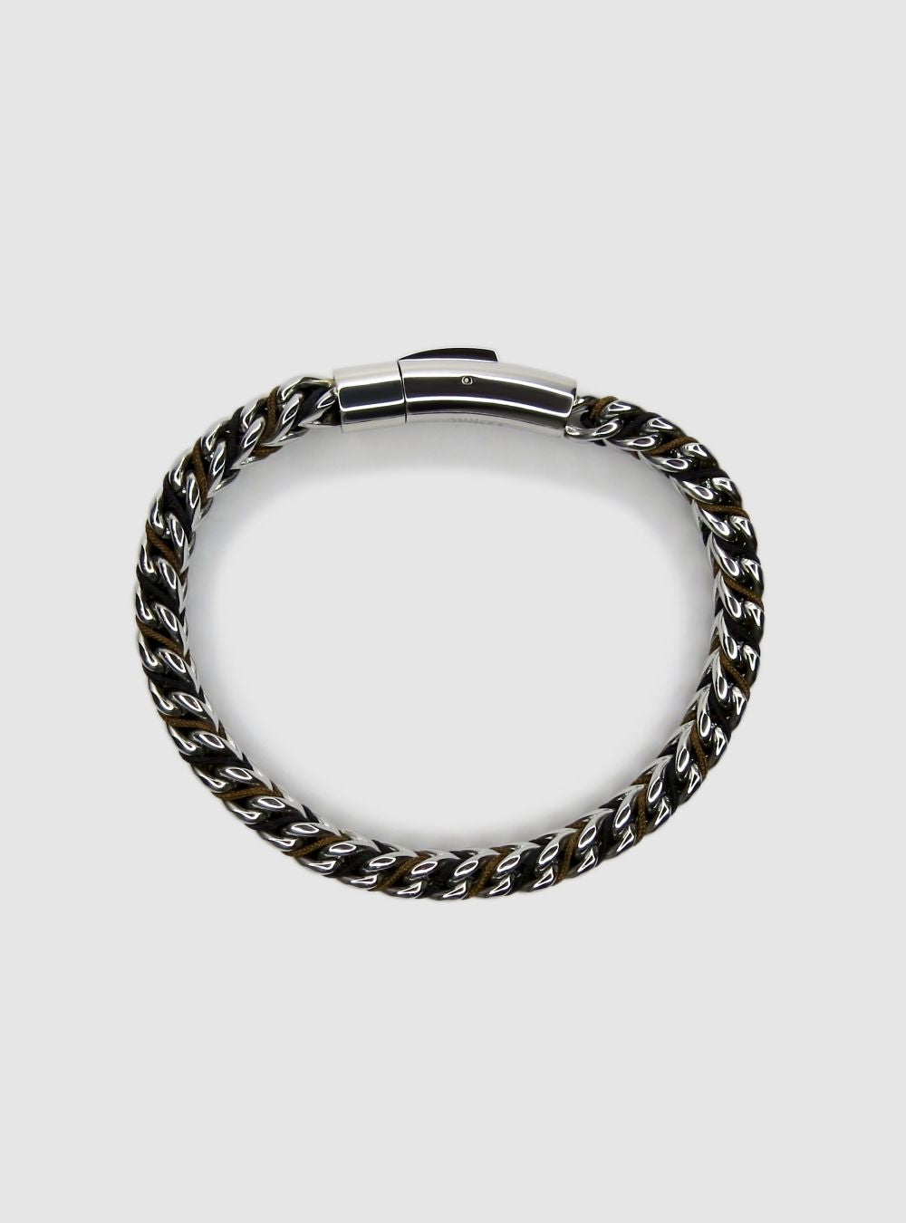 Silver Interwoven Bracelet