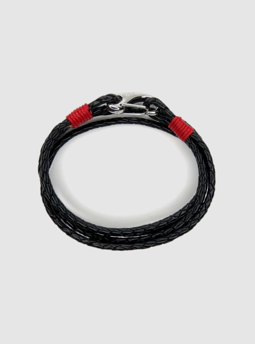 Double Cardinia Black and Red Bracelet