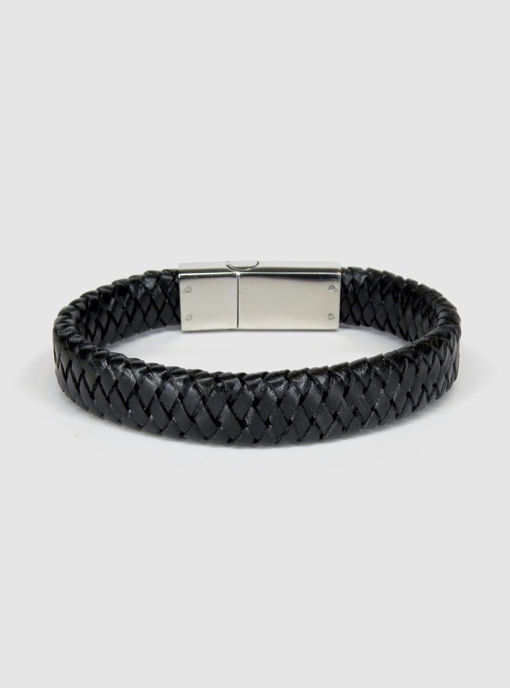 Huxley Thick Black Bracelet